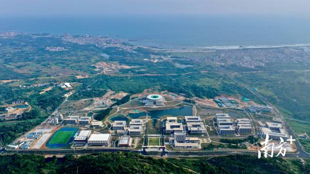 广东工业大学揭阳校区。 广东工业大学揭阳校区。