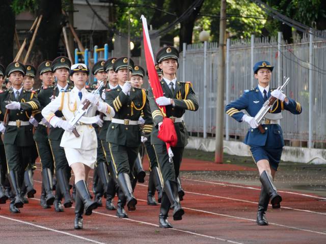 仲恺农业工程学院国旗护卫队 仲恺农业工程学院国旗护卫队