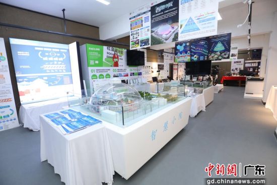 大赛展览区域。广东工业大学供图 
