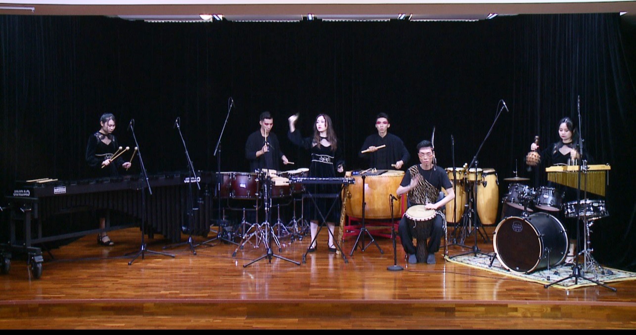 广工敲击乐团、民乐团斩获2021第十二届广东音乐邀请赛金银奖