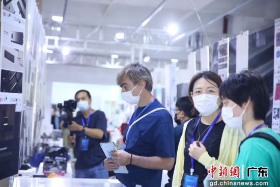 大赛决赛评审现场。广东工业大学供图