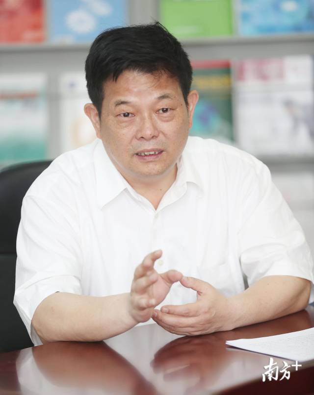 广东工业大学校长陈新。李细华 摄